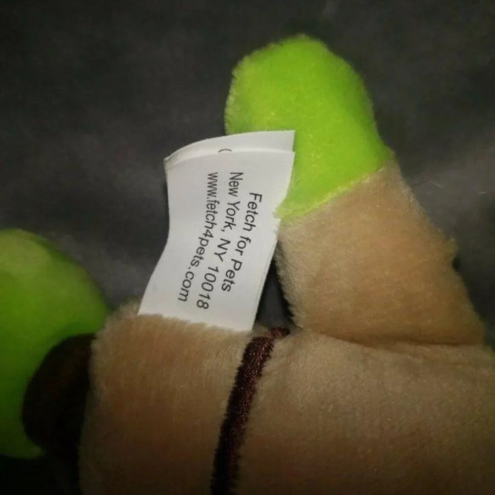 Fetch for Pets Yoda Plush Figure‎ Squeaker Dog Toy,